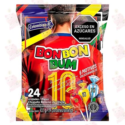 CHUPETA BONBONBUM S. MUNDIAL COLECCIONABLE*24 CJ*15