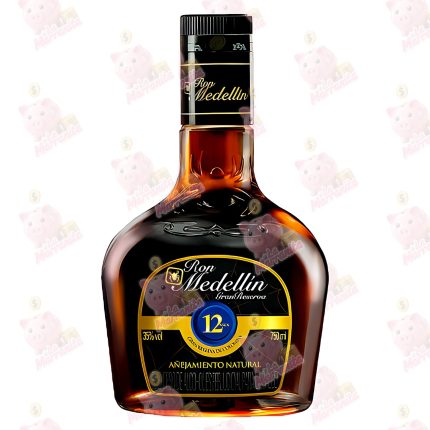 RON MEDELLIN 12 AÑOS BT CJ*12