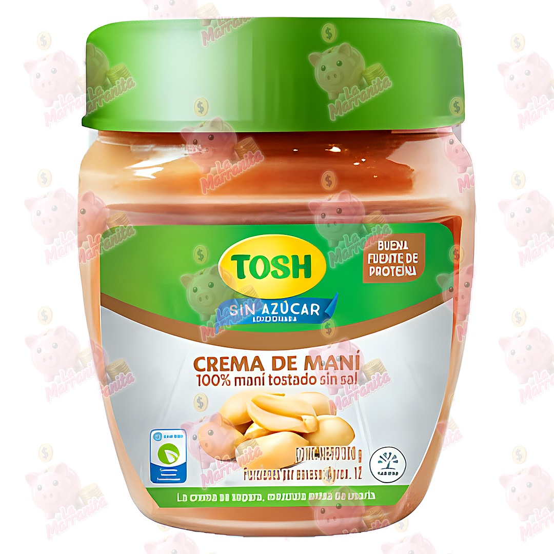Crema de mani tosh sin azucar 300gr cj10 lamarranita Com Lamarranita Com lamarranita Com crema de mani tosh sin azucar 300gr cj10