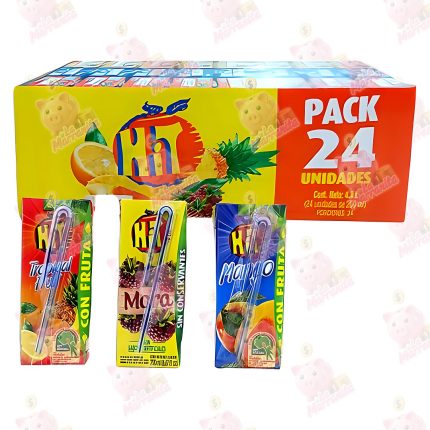Lamarranita Com lamarranita Com jugo hit caja surtido 24