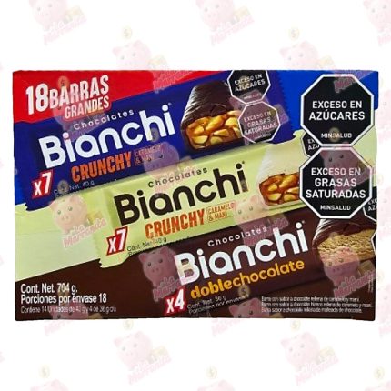 BIANCHI BARRA SURTIDA *3 UNIDADES CJ*12