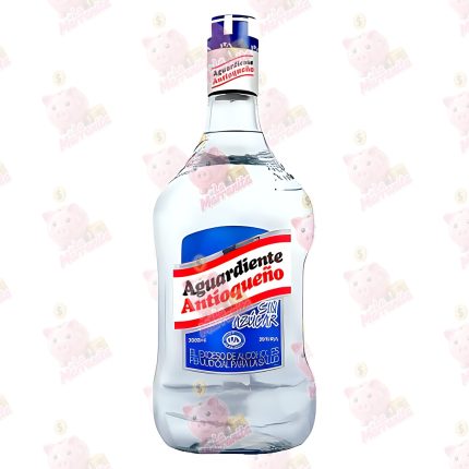 AGUARDIENTE ANTIOQUEÑO AZUL GARRAFA*6