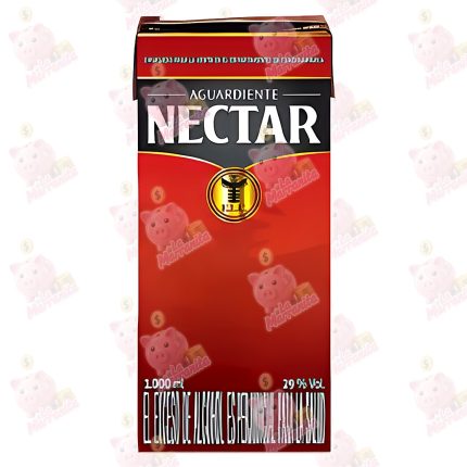 AGUARDIENTE NECTAR ROJO LT 1000*12