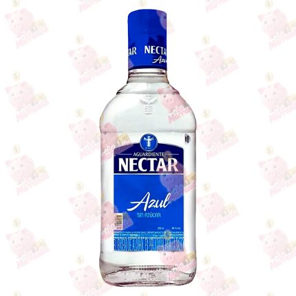 AGUARDIENTE NECTAR AZUL 1/2 375*30