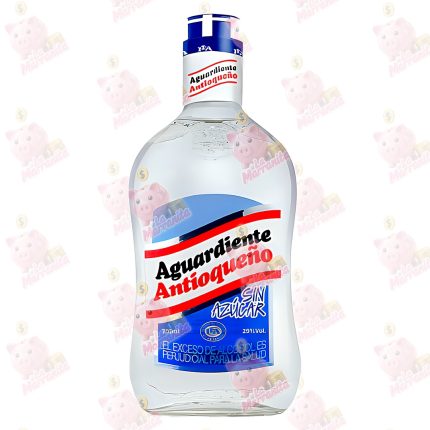 AGUARDIENTE ANTIOQUEÑO AZUL BT 750*20