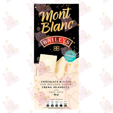 CHOCOLATE MONTBLANC BAILEYS 80GR *10*40