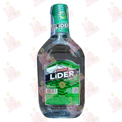 AGUARDIENTE LIDER VERDE 1/2 CJ*24