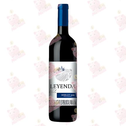 VINO LEYENDA MERLOT 1/2*24