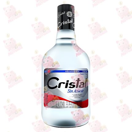 AGUARDIENTE CRISTAL SIN AZUCAR OPALIZADO BT*12