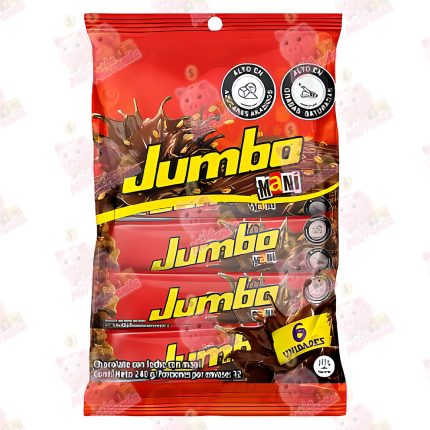 CHOCOLATINA JUMBO MANI BJA*6 21GR CJ*48