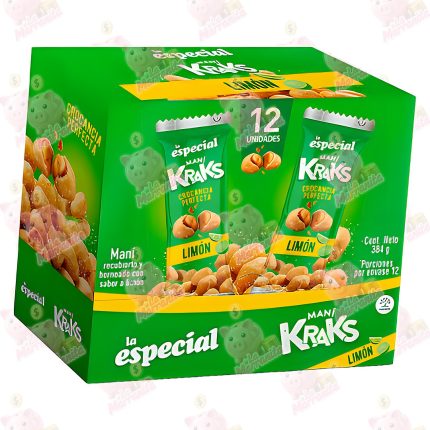 MANI LA ESPECIAL KRAKS LIMON*12 *8