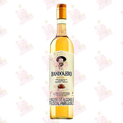TEQUILA BANDOLERO REPOSADO LT CJ*12
