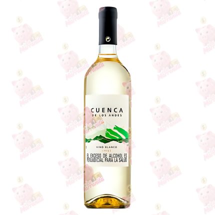 VINO CUENCA DE LOS ANDES BLANCO BT CJ*12