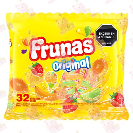 CARAMELO FRUNAS CUBO BOLSA CJ*18