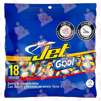JET BALONES*18 UNID 4,5GR CJ*12