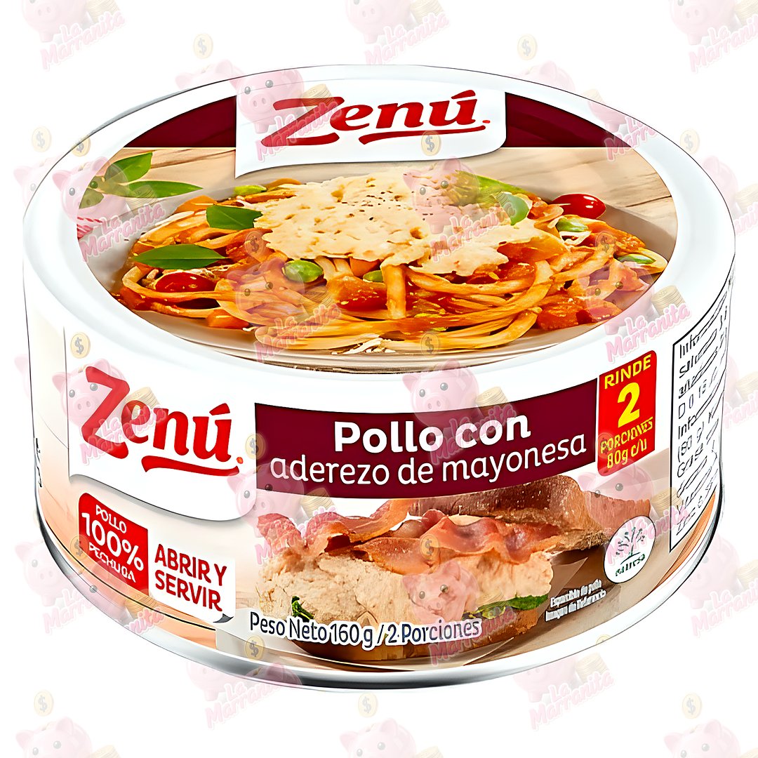 Zenu pollo con aderezo de mayonesa160gr cj12 lamarranita Com Lamarranita Com lamarranita Com zenu pollo con aderezo de mayonesa160gr cj12