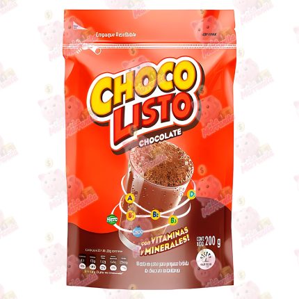 CHOCOLISTO 200GR CJ*44