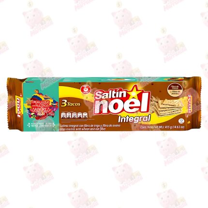 GALLETA SALTIN NOEL INTEGRAL 3 TACOS 415GR CJ*24