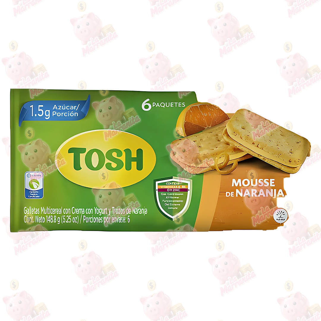 Galletas tosh tipo sadwich mouse de naranja6 148gr24 lamarranita Com Lamarranita Com lamarranita Com galletas tosh tipo sadwich mouse de naranja6 148gr24