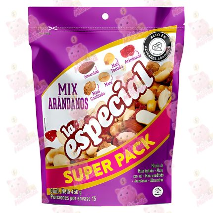 MANI DOY PACK LA ESPECIAL ARANDANOS GRANDE 450GR CJ*12