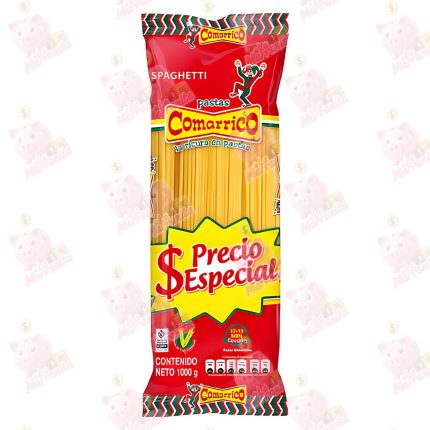 PASTA COMARRICO SPAGHETTI CLASICA 1000GR CJ*6