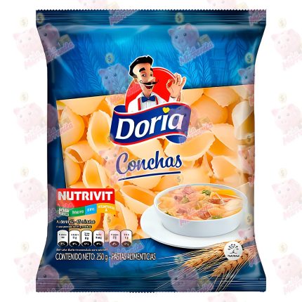 DORIA CONCHAS CLASICA 250GR CJ*24