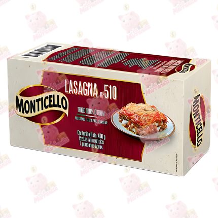 MONTICELLO LASAGNA N.510 400GR CJ*12