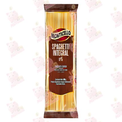 MONTICELLO SPAGHETTI INTEGRAL N.5 500GR CJ*24