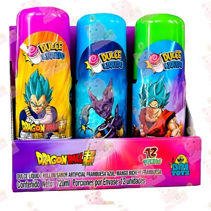CARAMELO LIQUIDO DRAGON BALL *12UND CJ*12