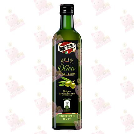 MONTICELLO ACEITE DE OLIVA 250ML CJ*12