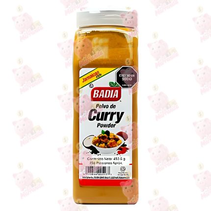 BADIA POLVO DE CURRY POWDER 453.6GR CJ*6