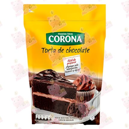 CORONA TORTA DE CHOCOLATE 450GR CJ*12