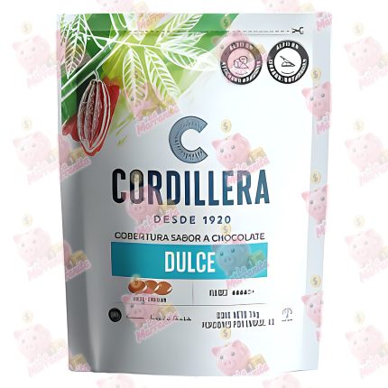 CORDILLERA COBERTURA CHOCOLATE DULCE BOLSA 1KG CJ*10