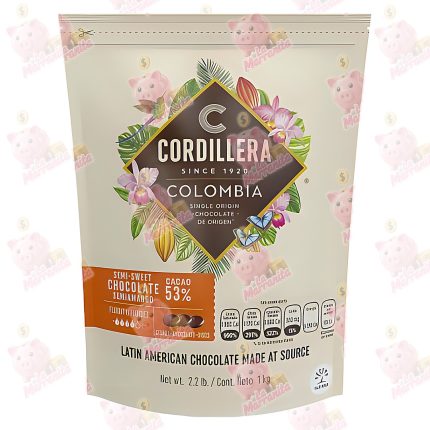 CORDILLERA CHOCOLATE 53% BOLSA 1KG CJ*10