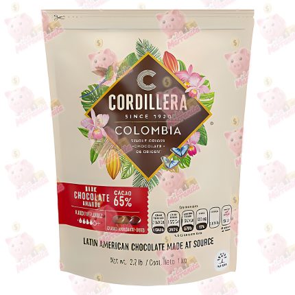 CORDILLERA CHOCOLATE 65% BOLSA 1KG CJ*10