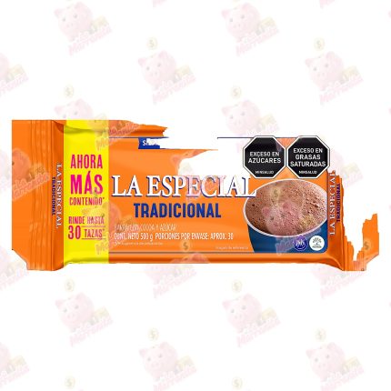CHOCOLATE LA ESPECIAL TRADICIONAL UND 500GR CJ*48