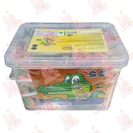 GOMA SWEET GUMYS COCODRILO TARRO*1KG