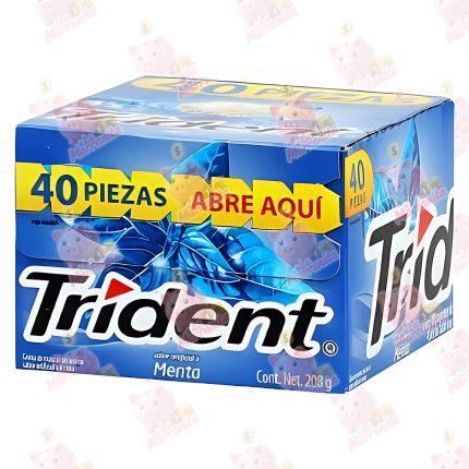 CHICLE TRIDENT*4 ABRE FACIL FRESA CJ*40