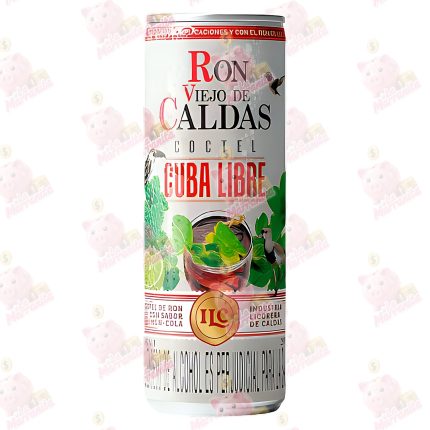 RON CALDAS COCTEL CUBA LIBRE *9% 295ML CJ*24