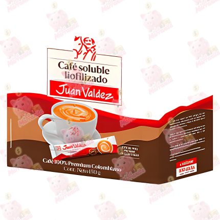 CAFE JUAN VALDEZ CAJA*100STICKS 150GR*12