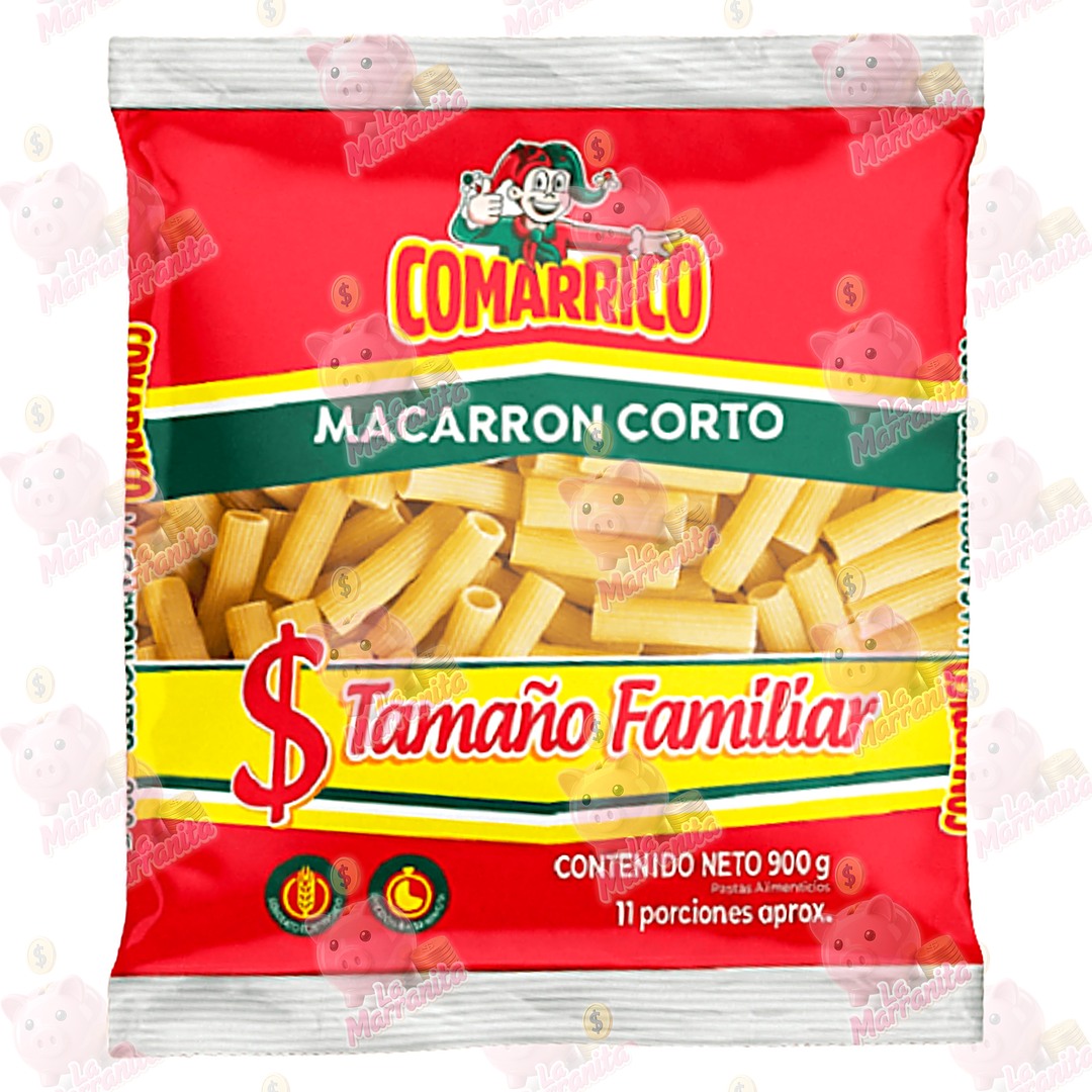 Pasta comarrico macarron corto 900gr cj12 lamarranita Com Lamarranita Com lamarranita Com pasta comarrico macarron corto 900gr cj12