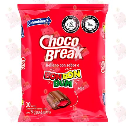 CHOCOBREAK RELLENO BONBONBUN*30 150GR*18