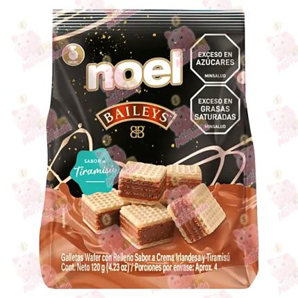 GALLETA WAFER NOEL TIRAMISU *120GR CJ*12