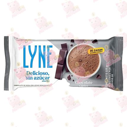 CHOCOLATE LYNE CLASICO *10 *125GR*