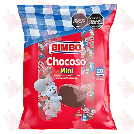 BIMBO MINICHOCOSOS PAQ*12 240GR