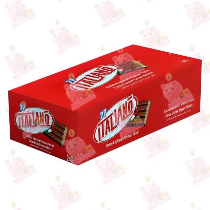 GALLETA WAFER ITALIANO 77 DISPLAY*24