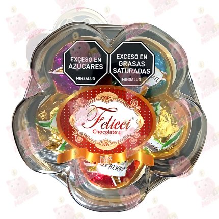 CHOCOLATE FELICCI FLOR*4