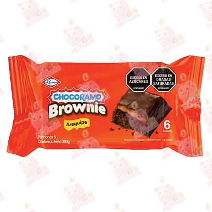 CHOCORAMO BROWNIE AREQUIPE*6 37GR