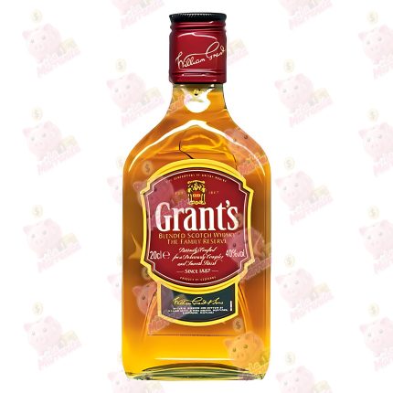 WHISKY GRANT’S 1/4 200 ML CJ*24