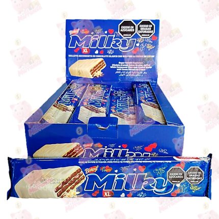 GALLETA MILKY XL CREMA DE CACAO *24 CJ*6